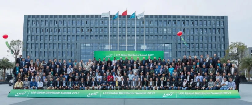 Distribuidores de LEO de todo el mundo en la Cumbre Global de Distribuidores 2017